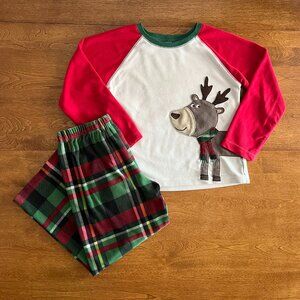 Carter's reindeer fleece pajamas set 6
